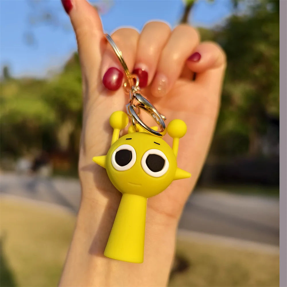 Sprunki 'Simon' Keyring Resin Keychain