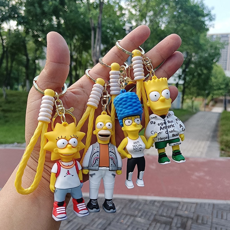 The Simpsons 'Marge Simpson | Fashion Clothes' Keyring Keychains