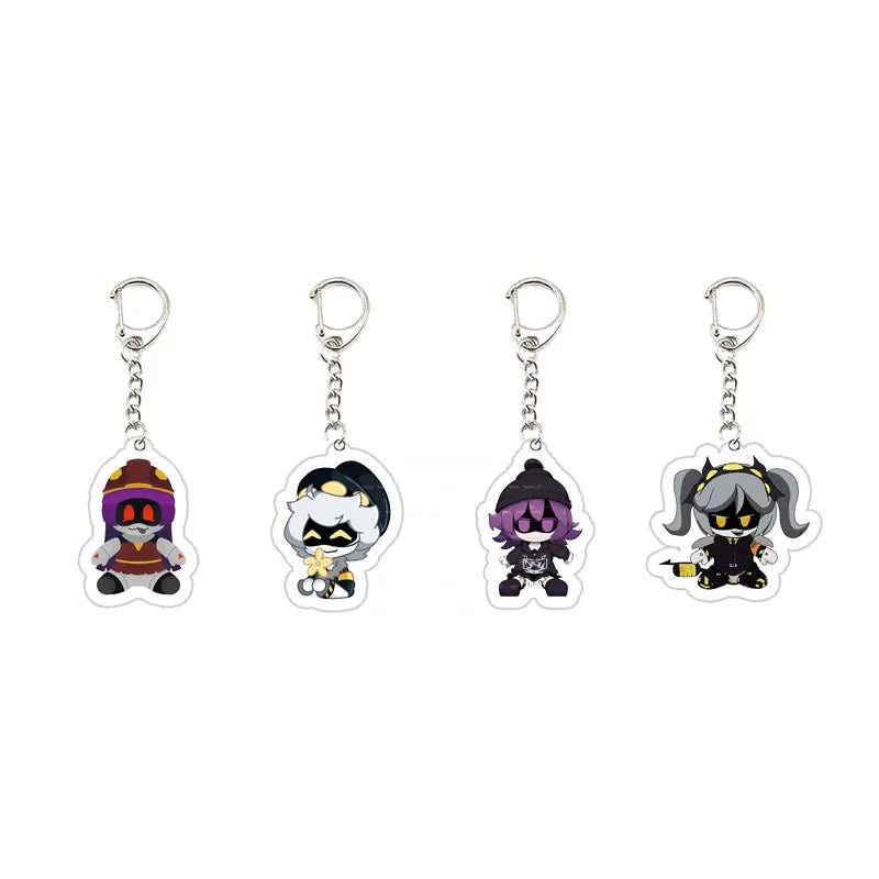 Murder Drones 'Set of 4|D' Keyring Acrylic Keychain