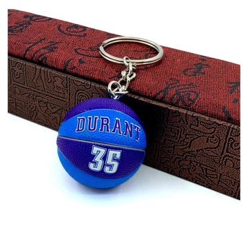 Basketball 'Durant 35' Keyring Rubber  Keychain