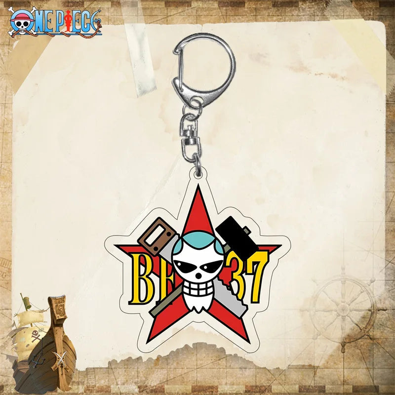 One Piece Battle Franky BF37 Acrylic Keyring Keychain