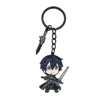 Sword Art Online 'Kirito | Chibi' Keyring Metal Keychain