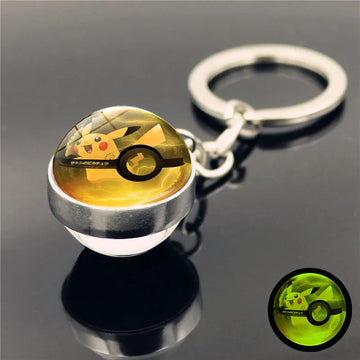 Pokemon 'Pikachu' Keyring Metal Keychain