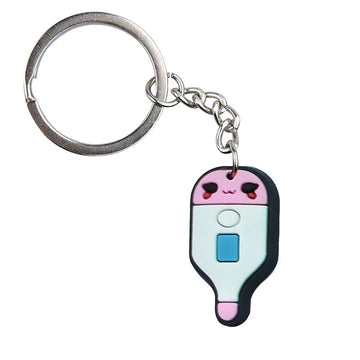 Medical Stuff 'Cute Thermometer' Keyring Metal Keychain