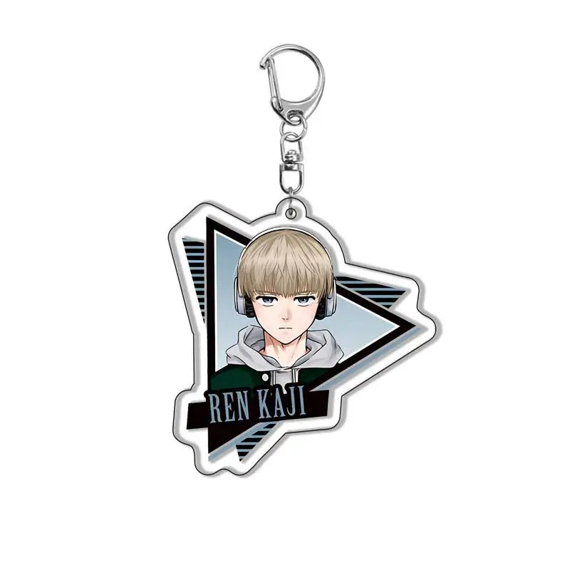 Wind Breaker 'Ren Kaji' Keyring Plastic Keychain