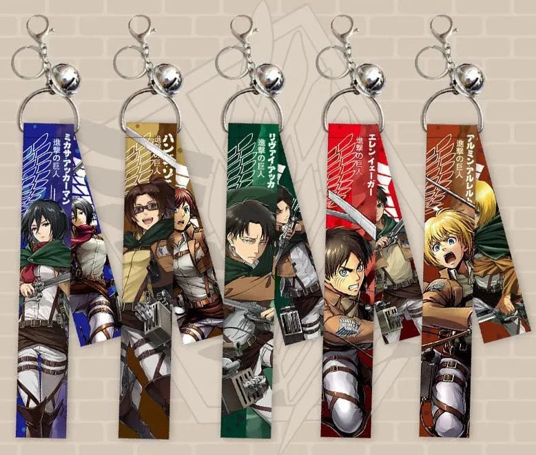 Attack on Titan 'Eren Yeager' Streamer Clip Keychain