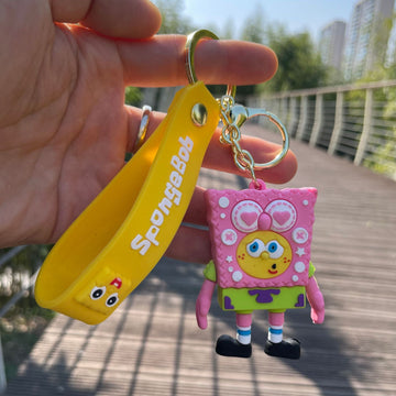 SpongeBob SquarePants 'SpongeBob | Pink Suit' Keyring PVC Keychain