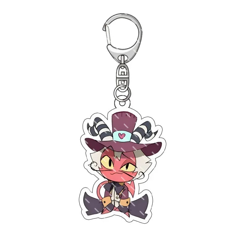 Helluva Boss 'Wally Wackford' Keyring Plastic Keychain