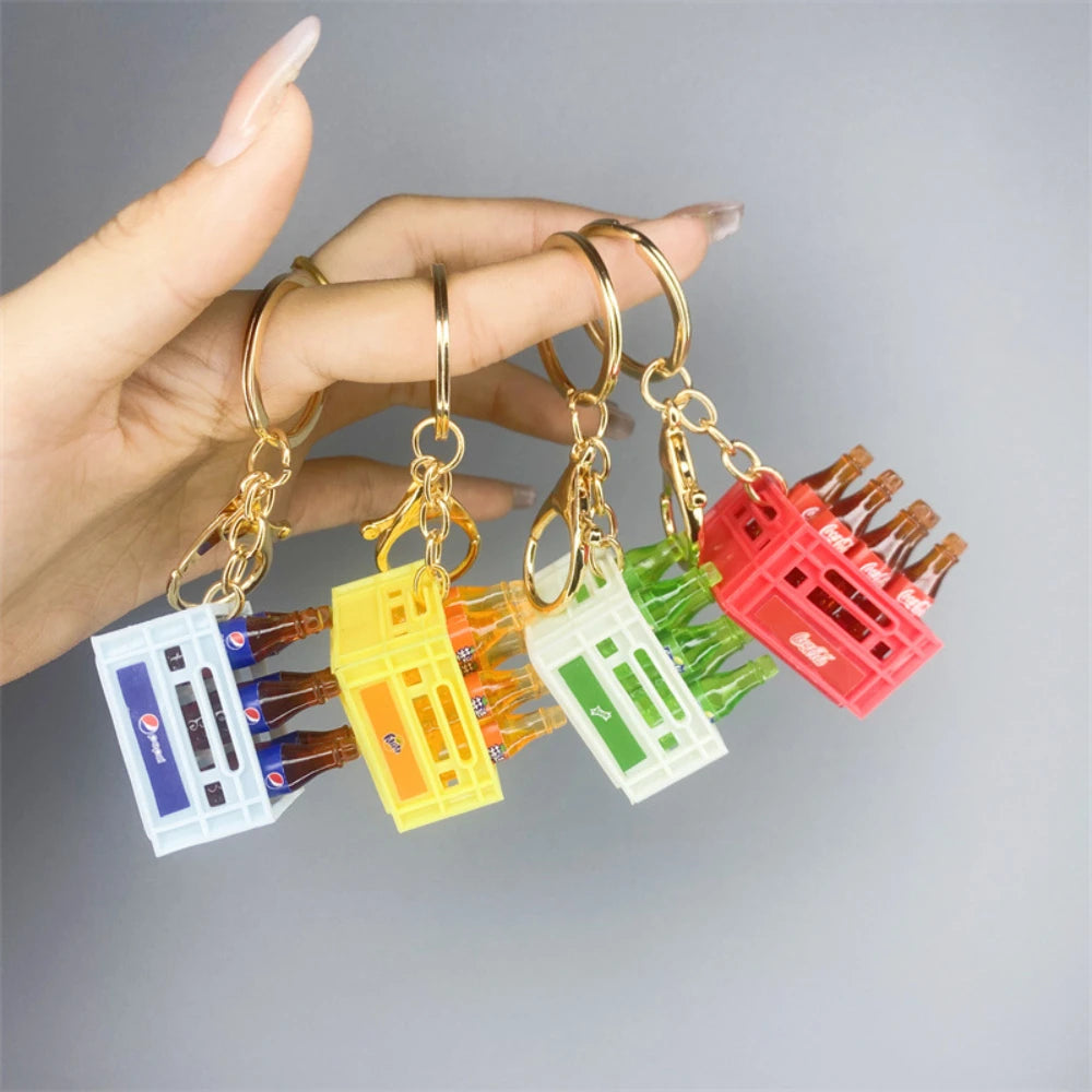 Soda 'Sprite | Half Crate' Resin Keyring Keychain