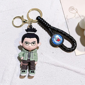 Naruto 'Shikamaru Nara' Keyring Silicone Keychain
