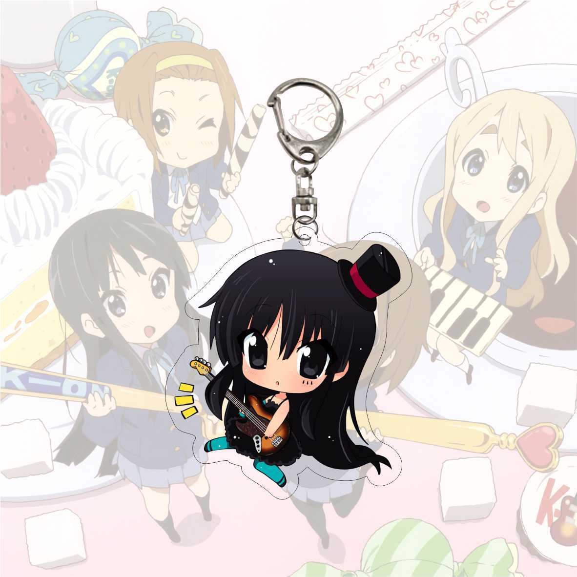 K-ON! 'Mio Akiyama' Keyring Acrylic Keychain
