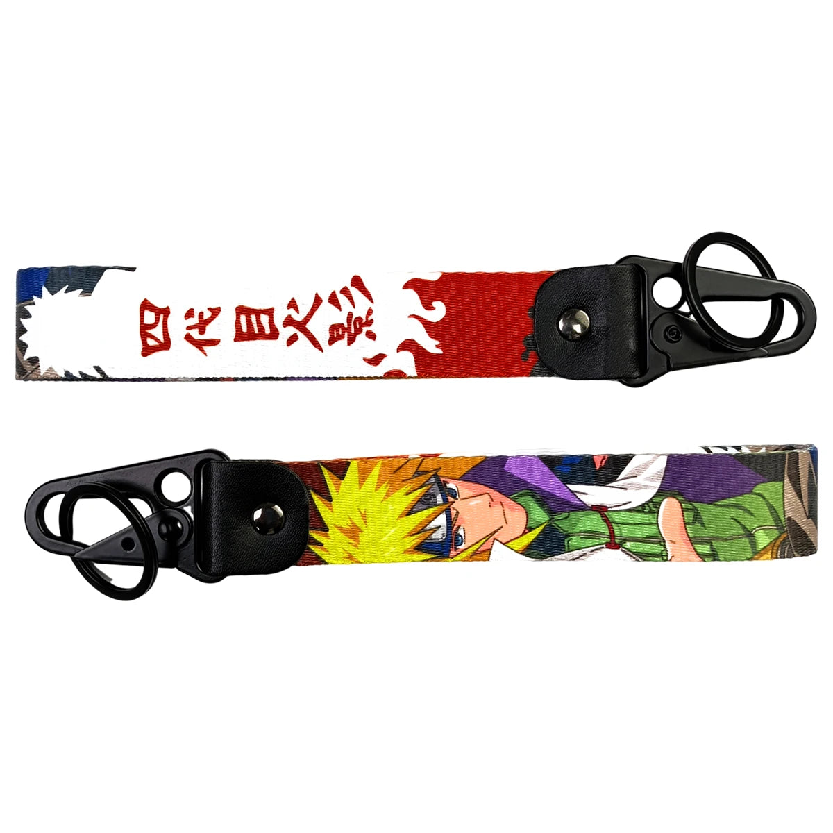 Naruto 'Minato Namikaze' Wrist Lanyard Keyring Clip Keychain