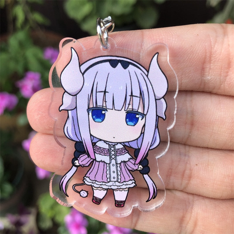 Miss Kobayashi's Dragon Maid 'Kanna Kamui' Keyring Plastic Keychain