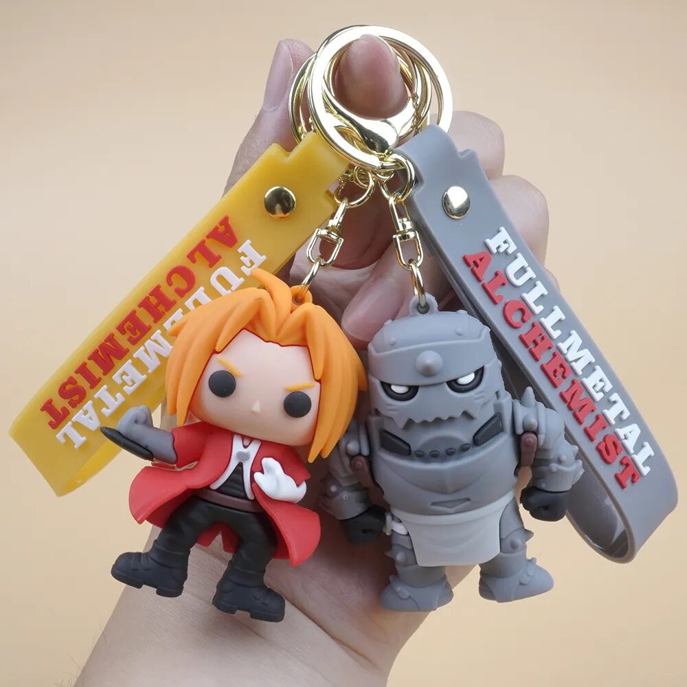 Fullmetal Alchemist 'Alphonse Elric' Keyring Rubber Keychain