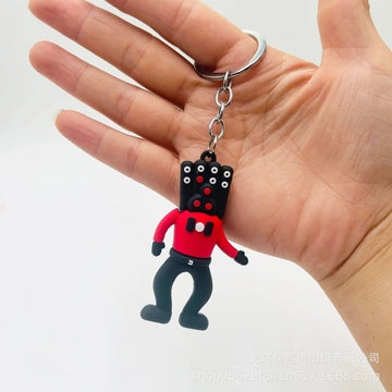 Skibidi Toilet 'Speakerman' Keyring PVC Keychain