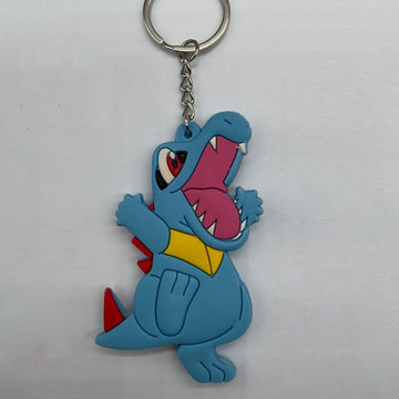 Pokemon 'Totodile' Keyring Rubber Keychain