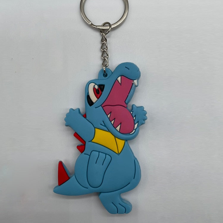 Pokemon 'Totodile' Keyring Rubber Keychain