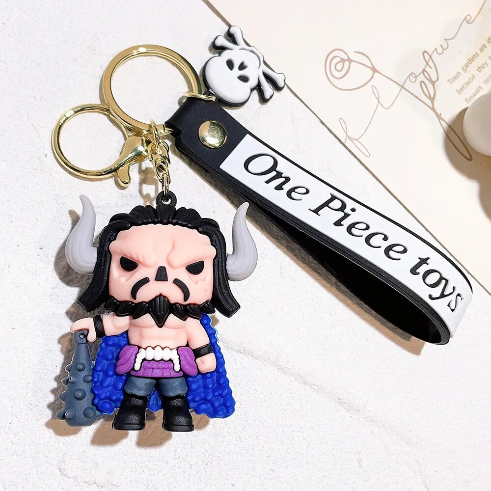 One Piece 'Kaido' Keyring Silicone Keychain