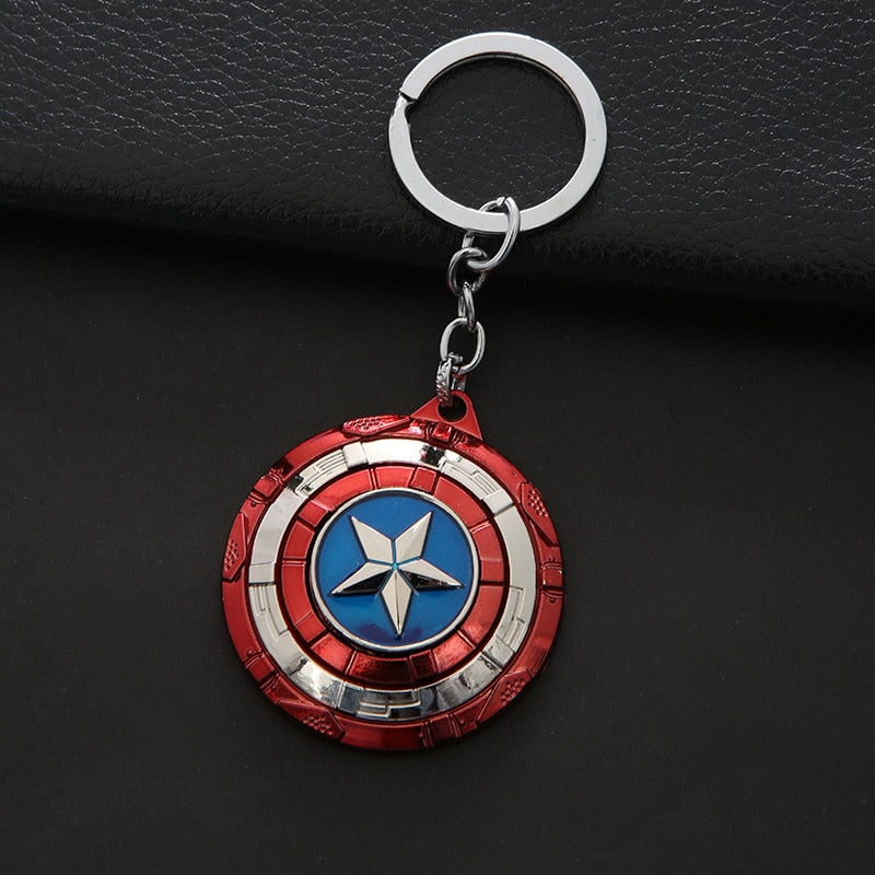Captain America Shield Ver.1 Keyring Metal Keychain