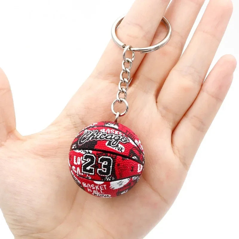 Basketball 'Bulls | 23' Keyring Rubber  Keychain