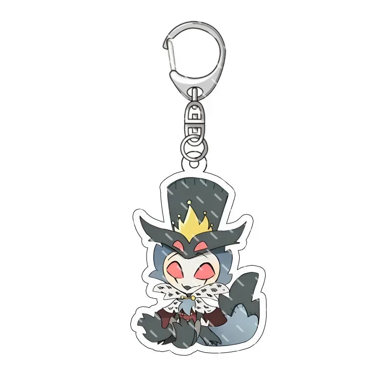 Helluva Boss 'Stolas' Keyring Plastic Keychain
