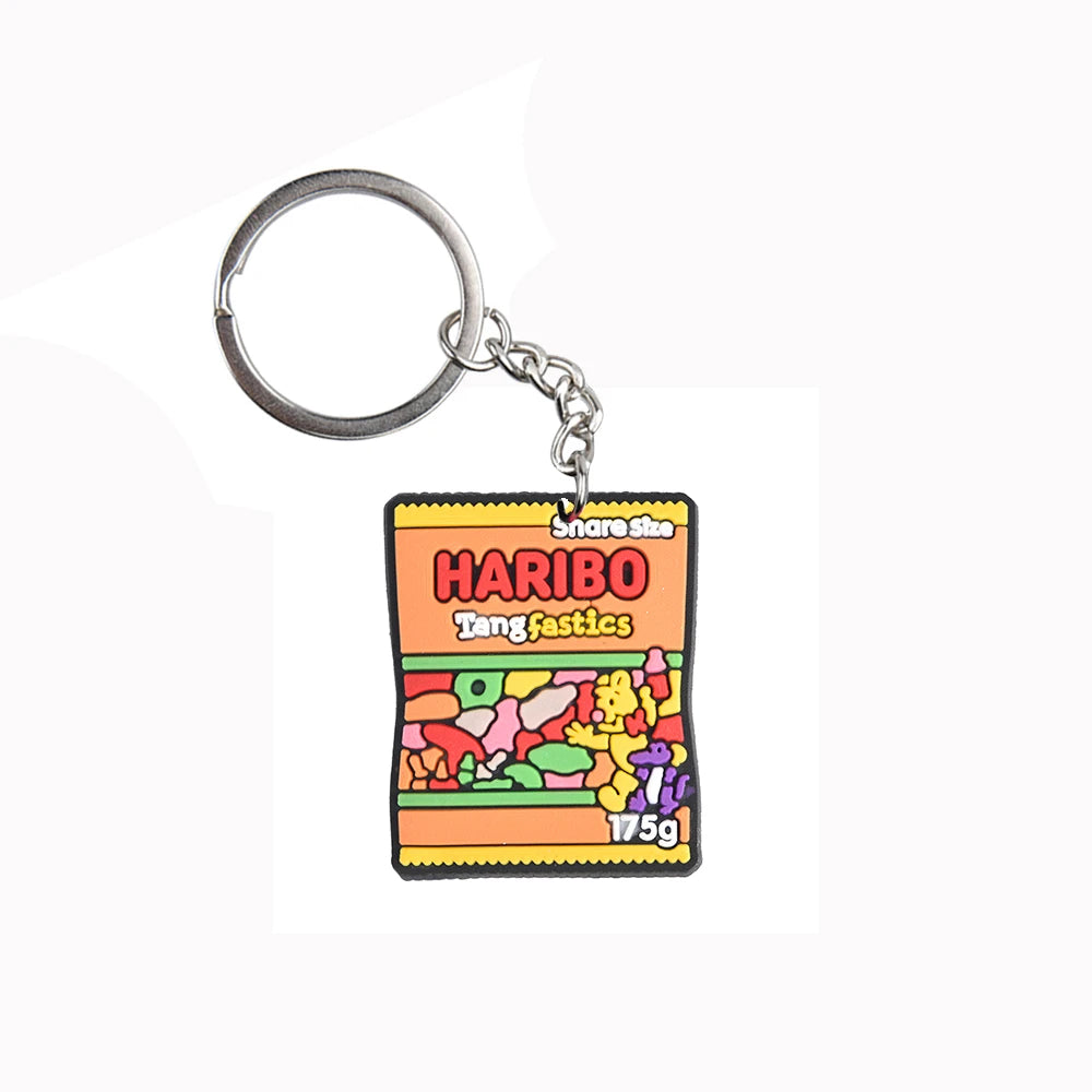 'Haribo Tangfastics' Keyring Rubber Keychain