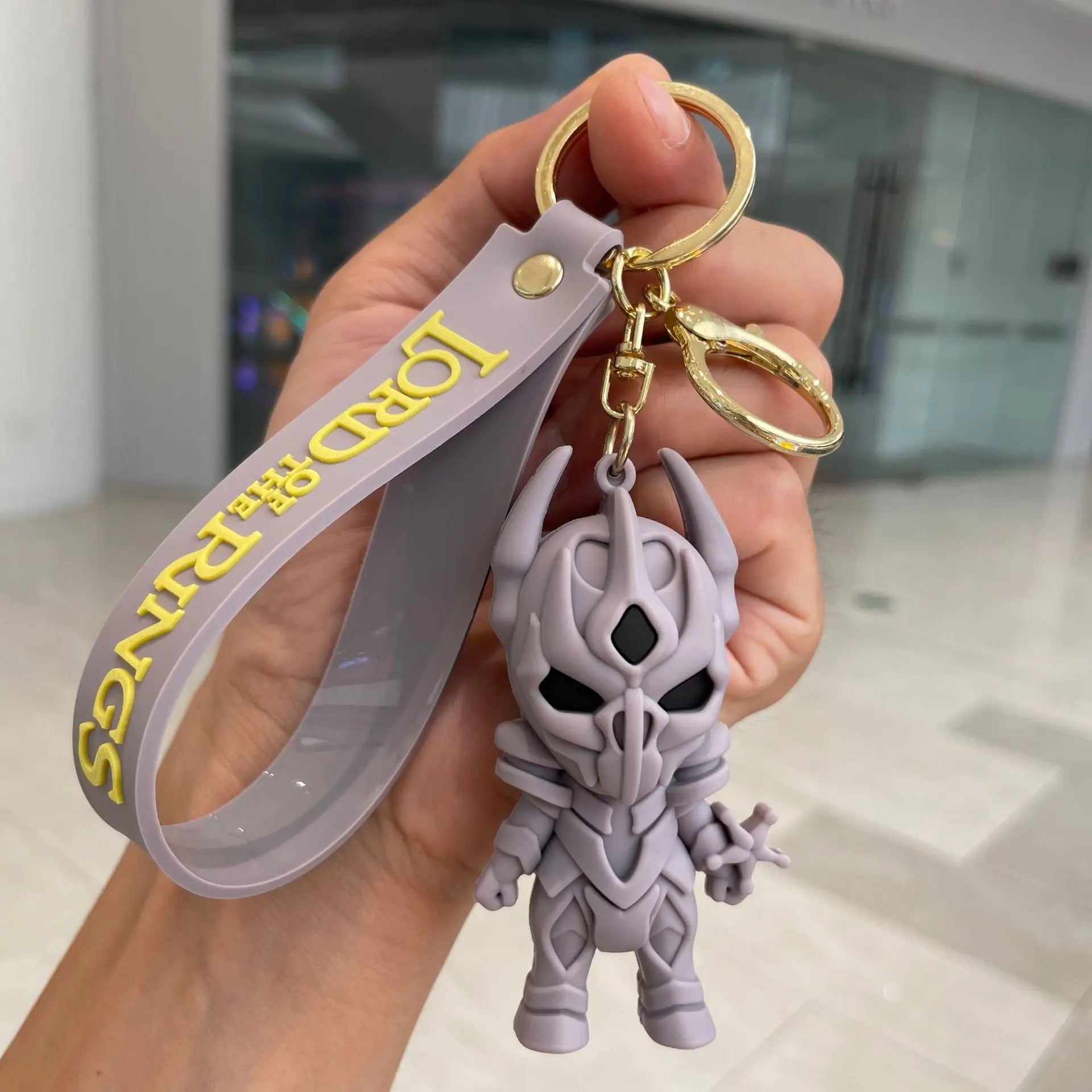 The Lord of the Rings 'Sauron | Chibi' Keyring Silicone Keychain