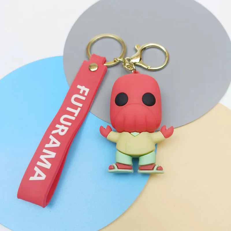 Futurama 'Zoidberg' Keyring Silicone Keychain