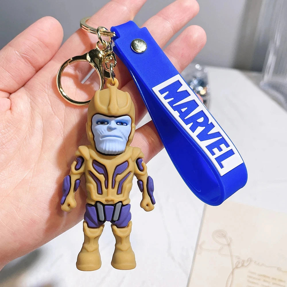 'Thanos' Keyring Rubber Keychain