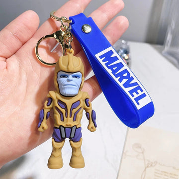 'Thanos' Keyring Rubber Keychain