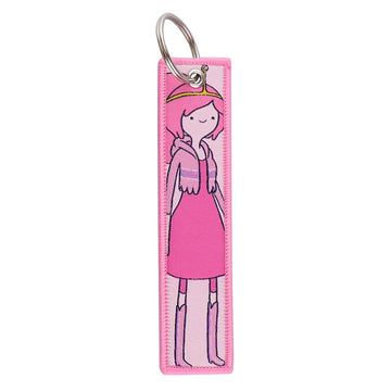 Adventure Time 'Princess Bubblegum' Embroidered Metal Keychain
