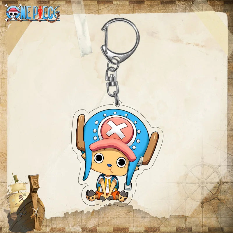 One Piece Chopper Sweet Chibi Acrylic Keyring Keychain