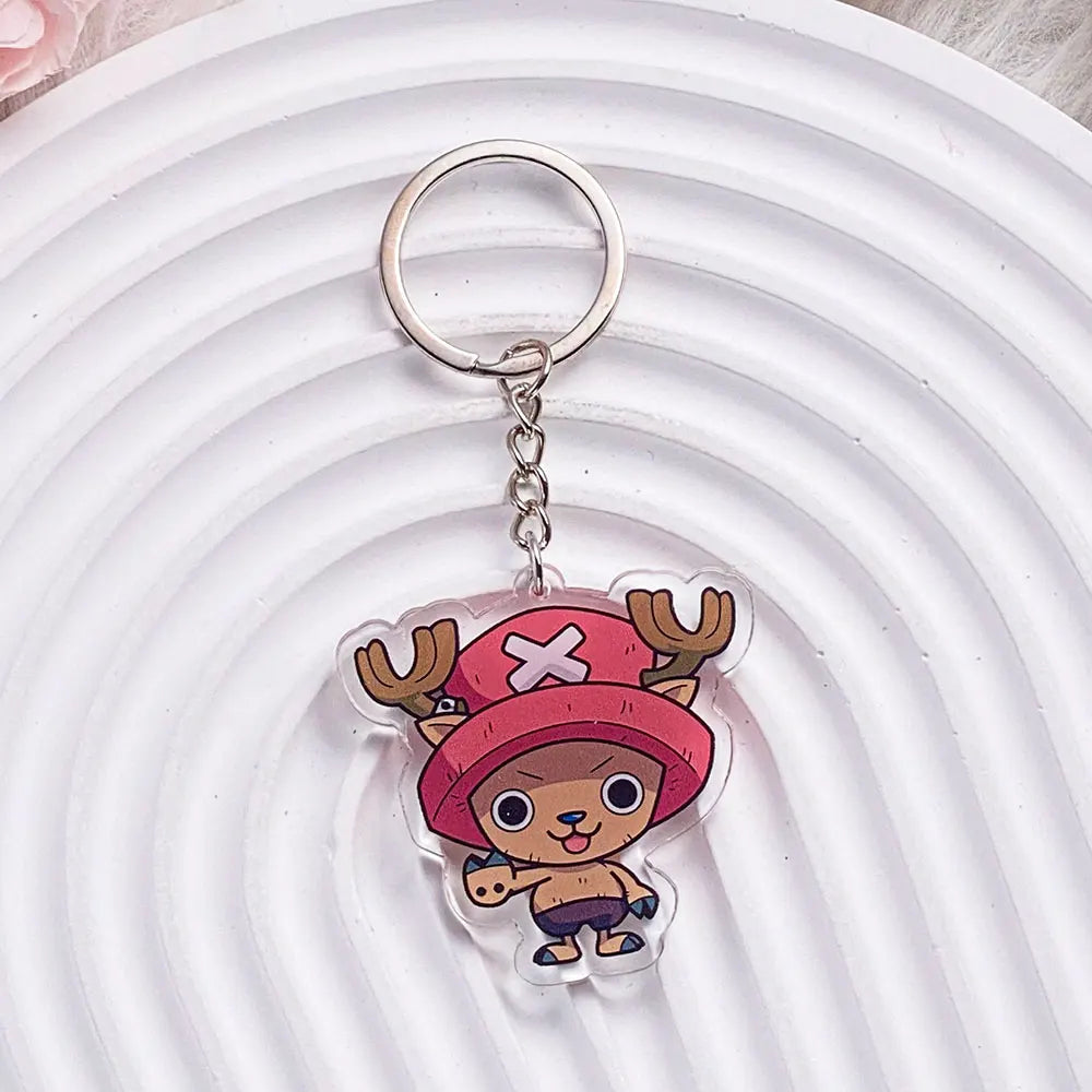 One Piece Tony Tony Chopper Acrylic Keyring Keychain