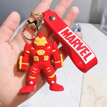 'Iron Man Hulkbuster' Keyring Rubber Keychain