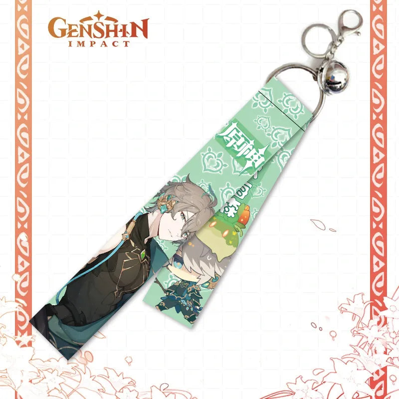 Genshin Impact 'Alhaitham' Streamer Clip Keychain