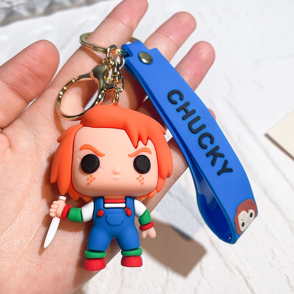 Child's Play 'Chucky | Chibi' Keyring Silicone Keychain
