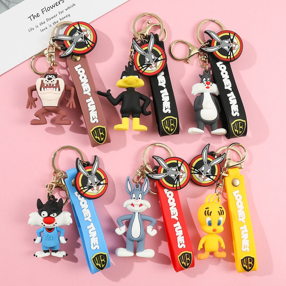 Looney Tunes 'Sylvester' Keyring Silicone Keychain