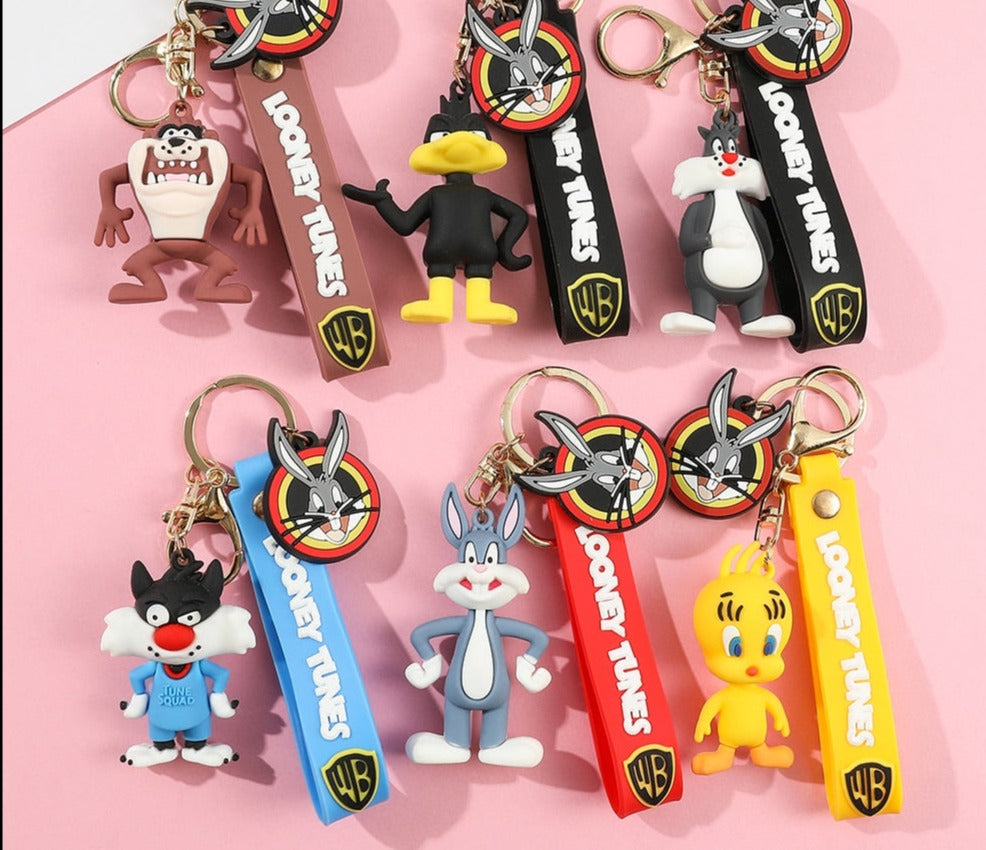 Looney Tunes 'Tweety' Keyring Silicone Keychain