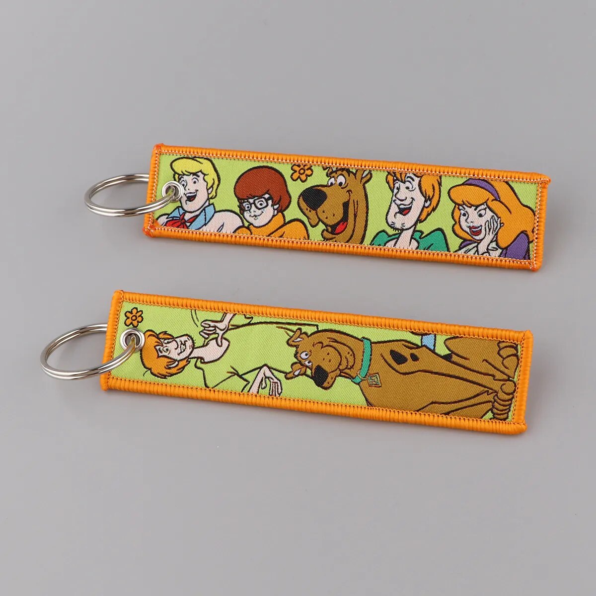 Scooby-Doo Embroidered Keychain