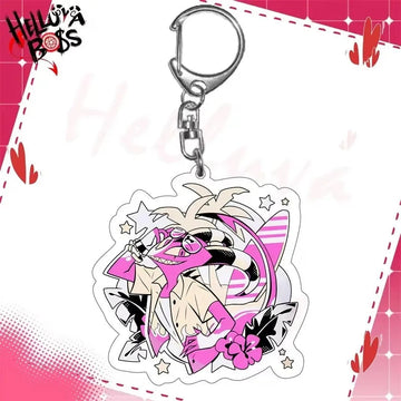 Hazbin Hotel 'Blitzo | Beach Day' Acrylic Keyring Keychain