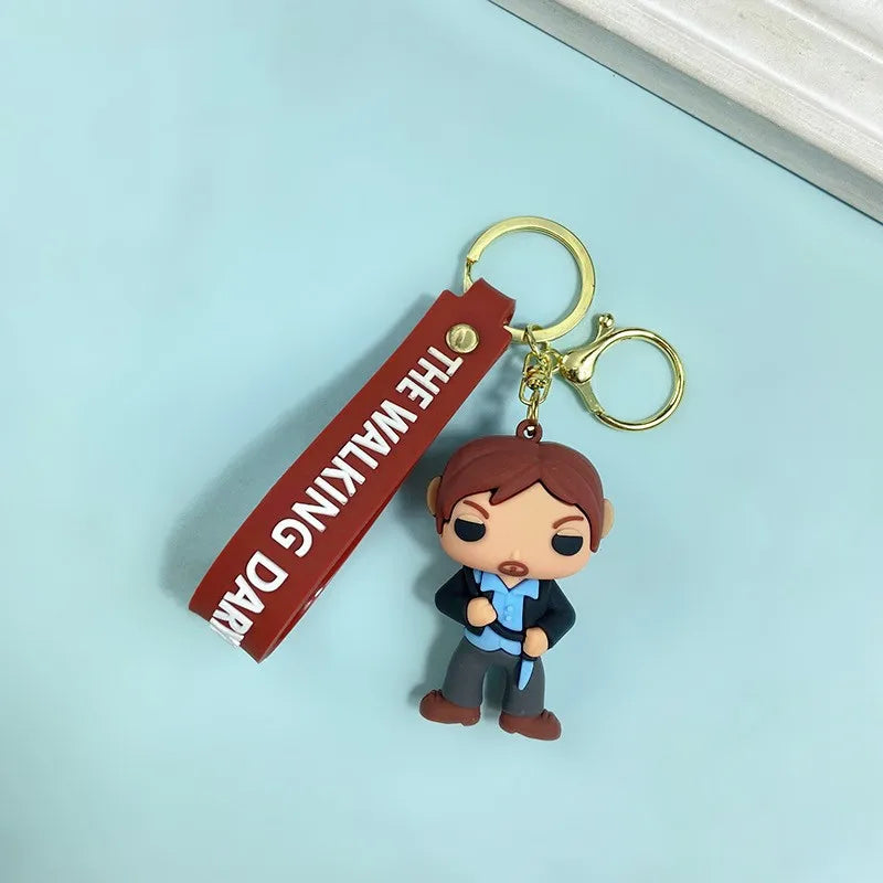 The Walking Dead 'Daryl Dixon' Keyring Silicone Keychain
