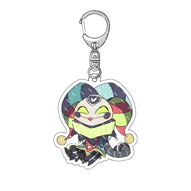 Helluva Boss 'Fizzarolli' Keyring Plastic Keychain