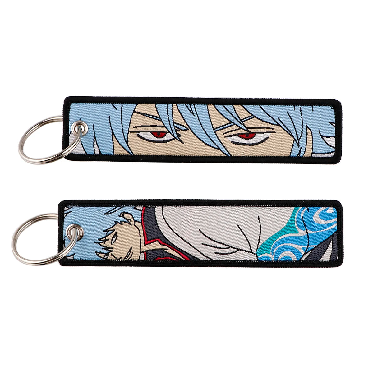 Gintama 'Gintoki' Embroidered Keychain