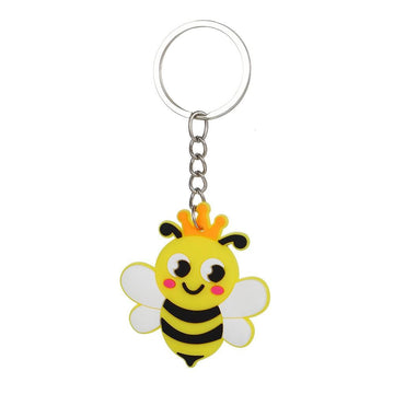 Cartoons 'Bee Ver. 1' Keyring Silicone Keychain