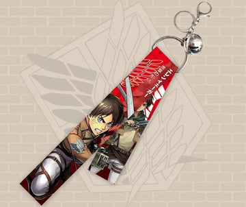 Attack on Titan 'Eren Yeager' Streamer Clip Keychain