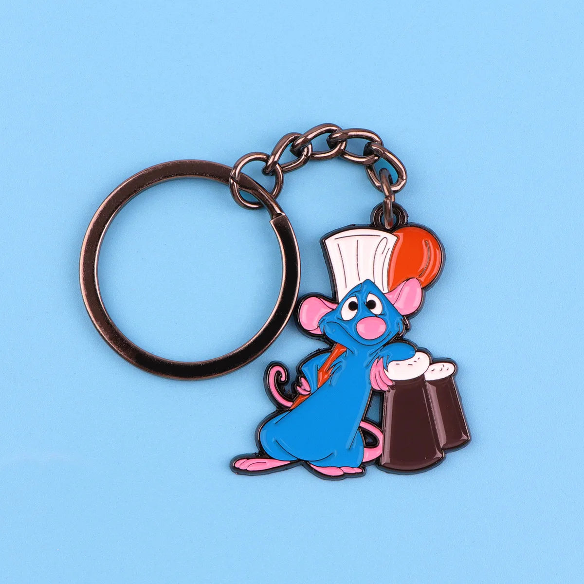 Ratatouille Chef Remy Enamel Keyring Keychain