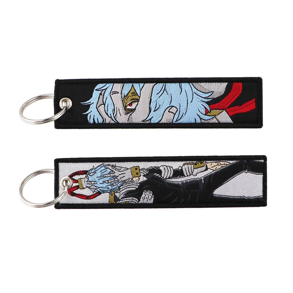 My Hero Academia 'Tomura Shigaraki' Embroidered Metal Keychain