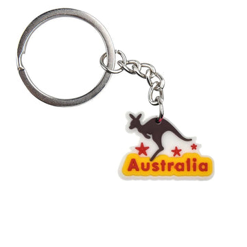'Australia | Kangaroo' Keyring PVC Keychain