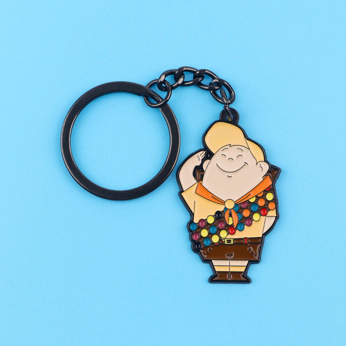 UP Movie Russell Enamel Keyring Keychain