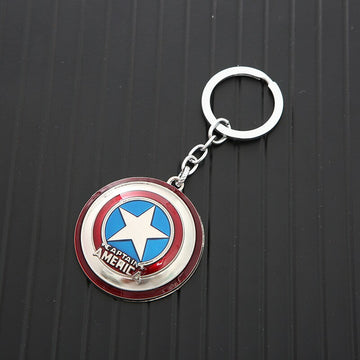 Captain America Shield Ver.4 Keyring Metal Keychain